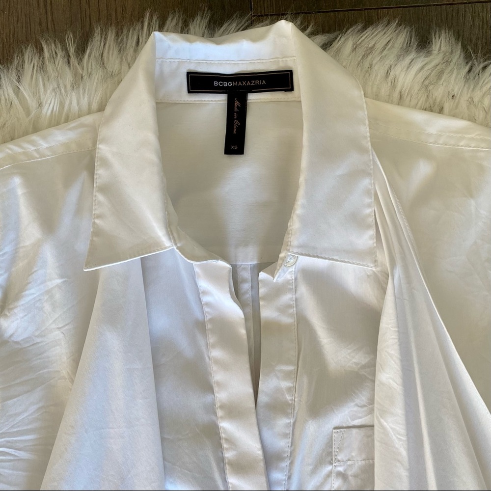 BCBG drape blouse - Picture 3 of 6
